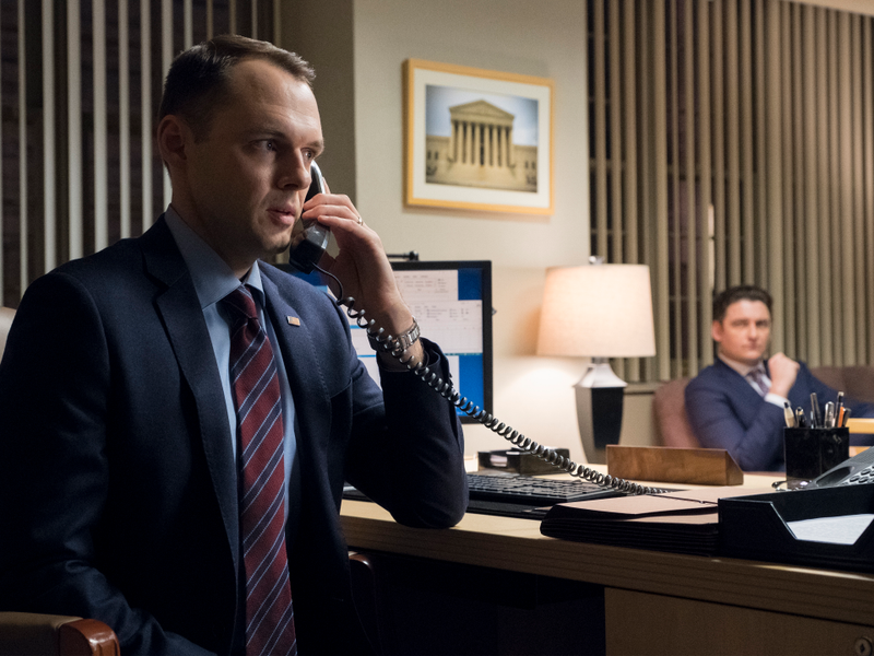 Christopher Denham, Toby Leonard Moore